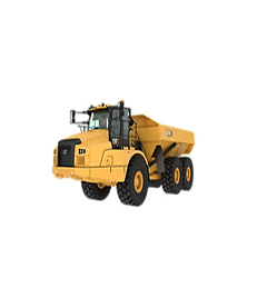 Самосвалы с шарнирно-сочлененной рамой