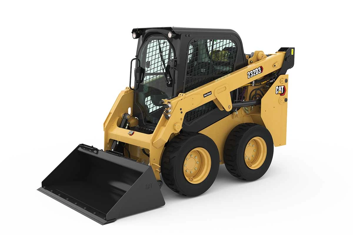 Колесные мини-погрузчики Cat 232D3