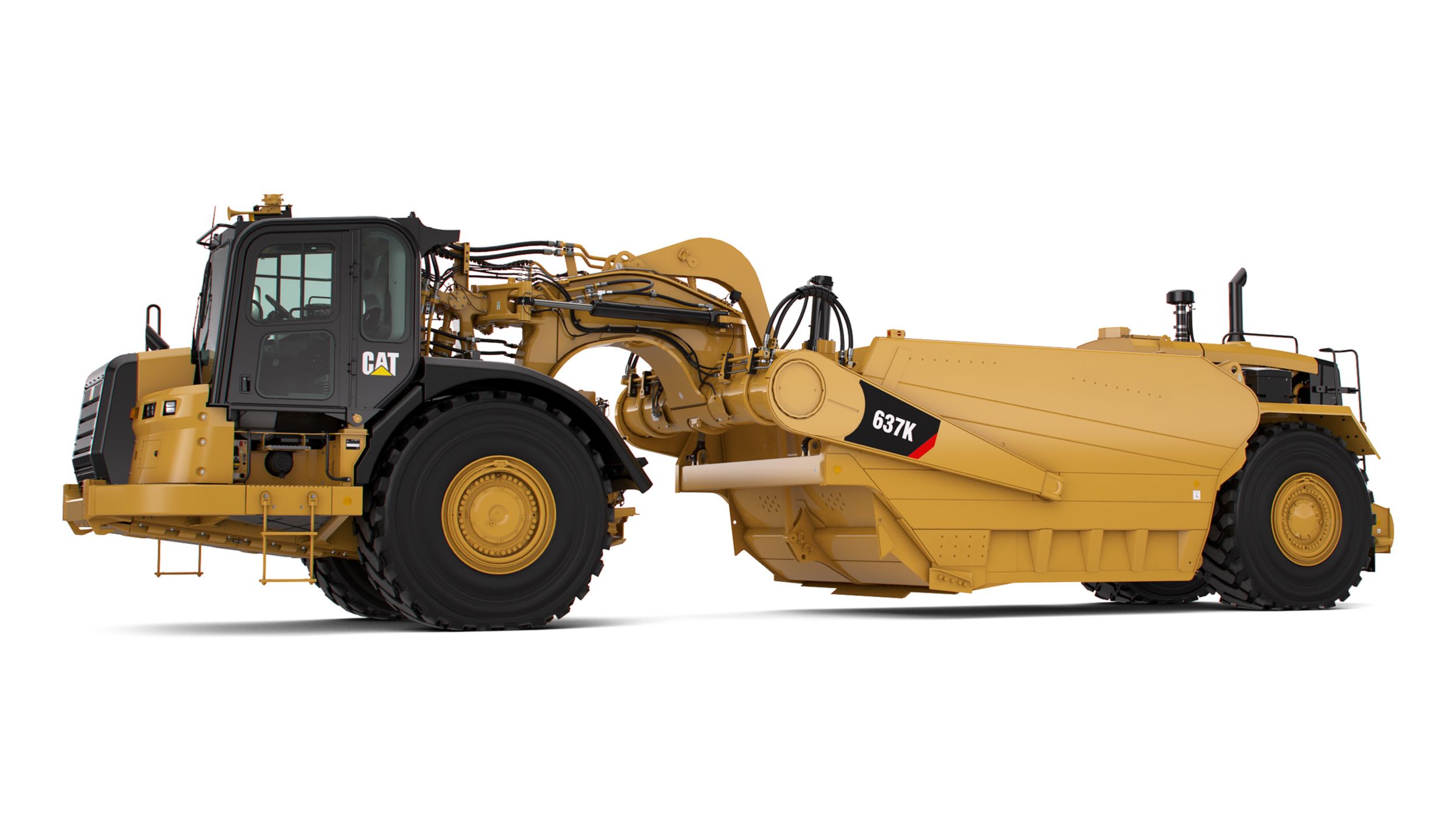 Скреперы с угольным ковшом 637