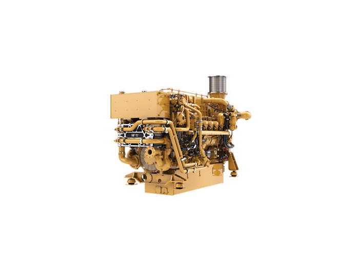 Коммерческие тяговые двигатели Cat 3516E Tier 4 / IMO III Коммерческие тяговые двигатели Cat 3516E Tier 4 / IMO III