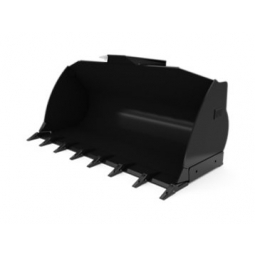 Ковши с плоским днищем производительной серии Ковш 2,5 м3 (3,3 ярда3), устройство смены навесного оборудования Fusion™, приварные зубья Ковши с плоским днищем производительной серии Ковш 2,5 м3 (3,3 ярда3), устройство смены навесного оборудования Fusion™, приварные зубья